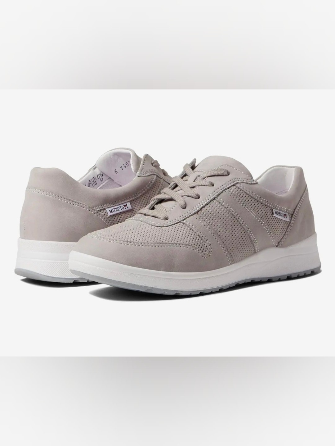 Mephisto Men's Vito Perf Sneaker, Sand, Size 7.5 Mens (9 Womans)